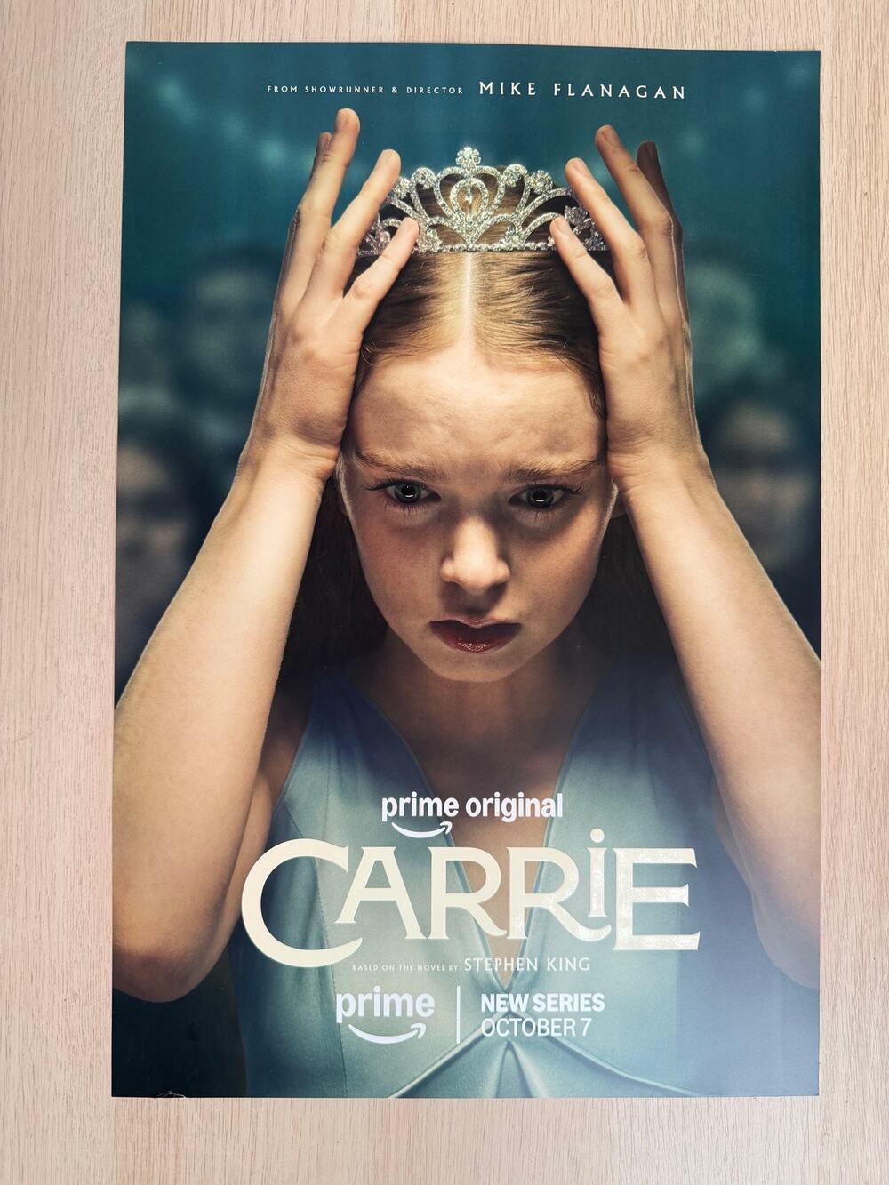 Limited Edition Carrie Prime Video Series Poster from SDCC